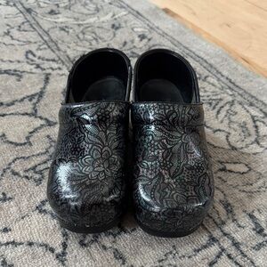 Dansko Floral Patterned Clogs